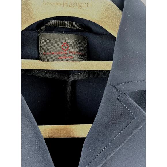 Cavalleria Toscana Kids Equestrian Navy Show Riding Coat - Picture 2 of 7